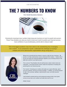 The 7 Numbers All Small Business Owners Should Know